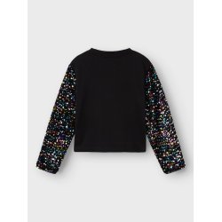 Name It Bluse LS Runica Black