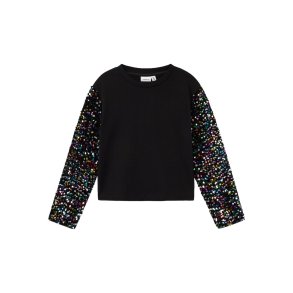 Name It Bluse LS Runica Black