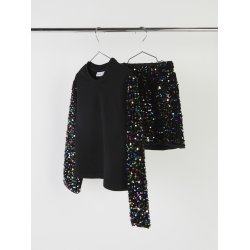 Name It Bluse LS Runica Black