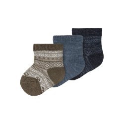 Name It Sokker Wak Uld 4-pak Blue Graphite