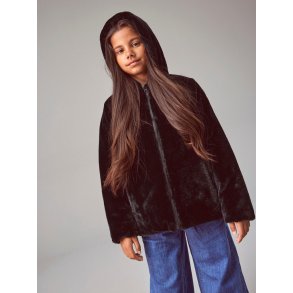 Name It Pelsjakke Marry Fauxfur Black