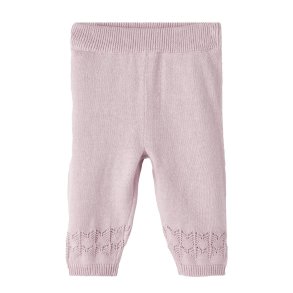 Name It Bukser Oda Strik Burnished Lilac