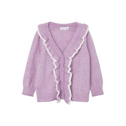 Name It Cardigan Strik Nelly Smoky Grape