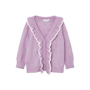 Name It Cardigan Strik Nelly Smoky Grape