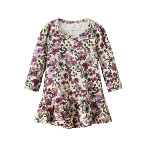 Name It Kjole Olive Buttercream