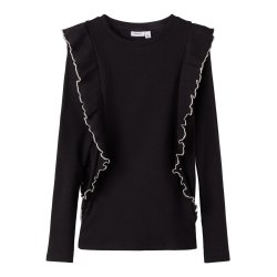 Name It Bluse Reniz Slim Black