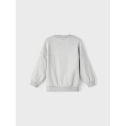 Lil' Atelier Sweatshirt Daylin Oversized Grey Melange
