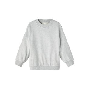 Lil' Atelier Sweatshirt Daylin Oversized Grey Melange