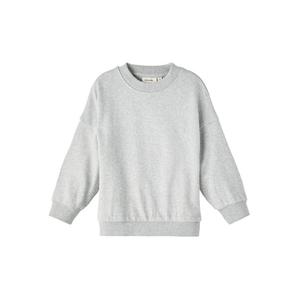 Lil' Atelier Sweatshirt Daylin Oversized Grey Melange