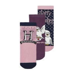 Name It Sokker Olana Harry Potter 3-pak Wab Mauve Shadows