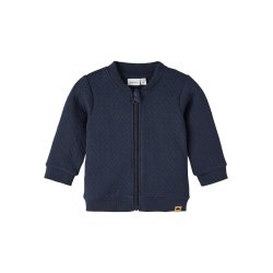 Name It Cardigan Sweat Oswald Quilt Dark Sapphire