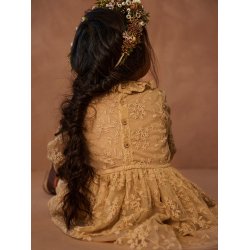 Lil' Atelier Kjole Roa Tulle Warm Sand