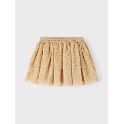 Lil' Atelier Nederdel Roa Tulle Skirt Warm Sand
