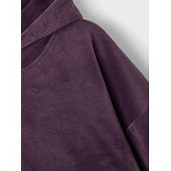 Name It Httetrje Hoodie Rasmine Velour Hortensia