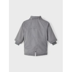 Lil' Atelier Vinterjakke Golan Long Quiet Shade