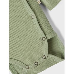 Lil' Atelier Body Uld LS Fable Slim Oil Green