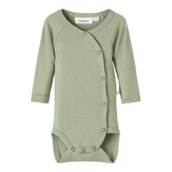 Lil' Atelier Body Uld LS Fable Slim Oil Green