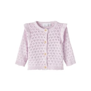 Name It Cardigan LS Strik Randi Orchid Hush