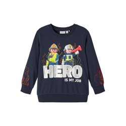 Name It Sweatshirt LS Joshi Playmobil Dark Sapphire