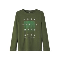 Name It Bluse LS Listano Rifle Green