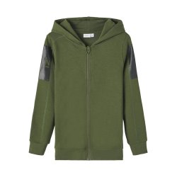 Name It Cardigan LS Sweat Laske Rifle Green