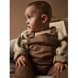 Lil' Atelier Sweatshirt LS Strik Lamao Pebble