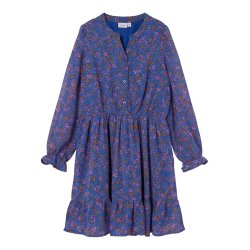 Name It Kjole LS Lasigne Dazzling Blue