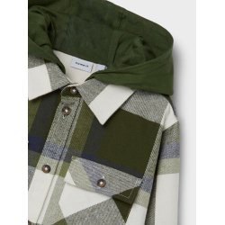 Name It Skjorte LS Osom Overshirt Rifle Green