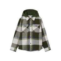 Name It Skjorte LS Osom Overshirt Rifle Green