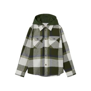 Name It Skjorte LS Osom Overshirt Rifle Green