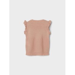 Name It Strik Vest Slipover Nemine Rose Smoke