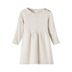 Name It Kjole Strik LS Osolli Peyote Melange