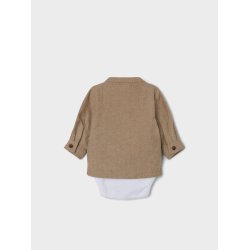 Name It Skjortebody LS Nupan Kangaroo