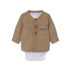 Name It Skjortebody LS Nupan Kangaroo