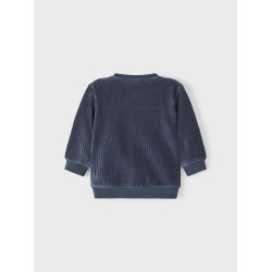 Name It Cardigan LS Nash Velour India Ink
