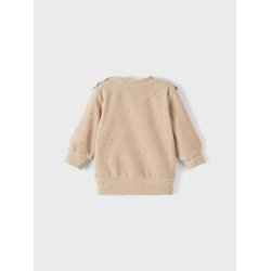 Name It Sweatshirt LS Noya Velour Oxford Tan