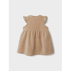 Name It Kjole Noya Velour Spencer Oxford Tan