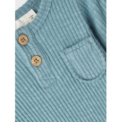 Lil' Atelier Body LS Rajo Slim Smoke Blue