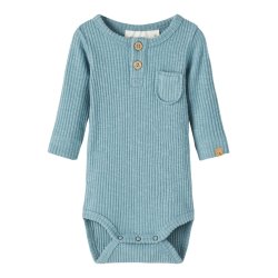 Lil' Atelier Body LS Rajo Slim Smoke Blue