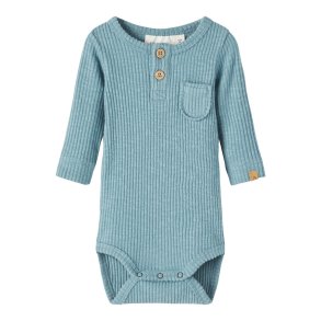 Lil' Atelier Body LS Rajo Slim Smoke Blue