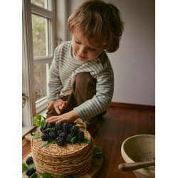 Lil' Atelier Bluse Modo Loose Smoke Blue