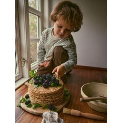 Lil' Atelier Bluse Modo Loose Smoke Blue