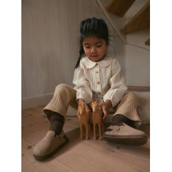 Lil' Atelier Skjorte LS Naja Loose Turtledove