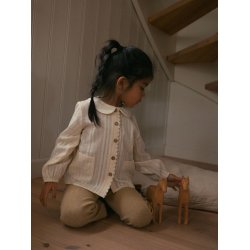 Lil' Atelier Skjorte LS Naja Loose Turtledove