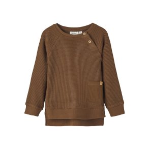 Lil' Atelier Bluse LS Olaf Sweat Rain Drum