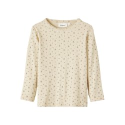 Lil' Atelier Bluse LS Gago Slim Wood Ash