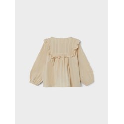 Lil' Atelier Bluse LS Foya Loose Wood Ash