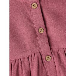 Lil' Atelier Kjolebody LS Heather Dry Rose