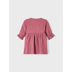 Lil' Atelier Kjolebody LS Heather Dry Rose