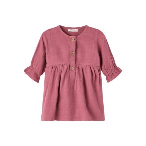 Lil' Atelier Kjolebody LS Heather Dry Rose